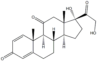 Prednisone impurity B Structure