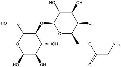 Glycyl-lactose Structure