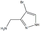 (4-Bromo-1H-pyrazol-3-yl)-methyl-amine Structure