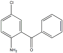 2-氨基-5-氯二苯酮(氯氮卓杂质I) 标准品,,结构式