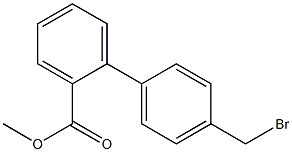4′-溴甲基-联苯-2-甲酸甲酯(替米沙坦杂质) 标准品,,结构式