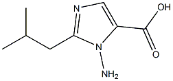 1-amino-2-isobutyl-1H-imidazole-5-carboxylic acid