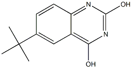 6-tert-butylquinazoline-2,4-diol Structure