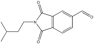 2-Isopentyl-1,3-dioxoisoindoline-5-carbaldehyde Structure