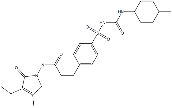 格列美脲杂质8 结构式