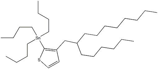 Tributyl-[3-(2-hexyl-decyl)-thiophen-2-yl]-stannane|