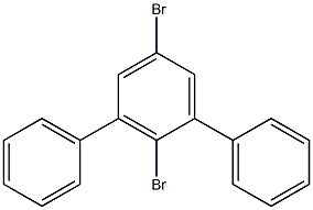 2',5'-dibromo-1,1':3',1''-terphenyl Struktur