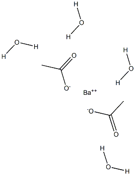 四水醋酸钕, , 结构式