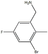 (3-Bromo-5-fluoro-2-methyl-phenyl)-methyl-amine,,结构式