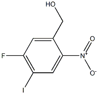 (5-Fluoro-4-iodo-2-nitro-phenyl)-methanol Struktur