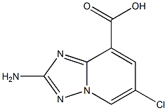 2-Amino-6-chloro-[1,2,4]triazolo[1,5-a]pyridine-8-carboxylic acid