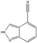 2H-Indazole-4-carbonitrile 结构式