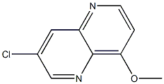 3-Chloro-8-methoxy-[1,5]naphthyridine Struktur