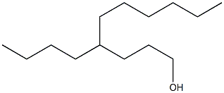 4-丁基癸醇, , 结构式
