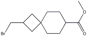 methyl 2-(bromomethyl)spiro[3.5]nonane-7-carboxylate Structure