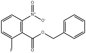 Benzyl 2-fluoro-6-nitrobenzoate, 1820604-19-0, 结构式