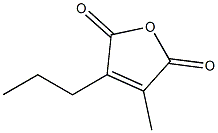 2-Methyl-3-propylmaleic Anhydride,16493-20-2,结构式