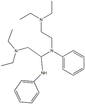 N,N-DIETHYL-N'-PHENYLETHYLENEDIAMINE, [N-(2-DIETHYLAMINOETHYL)ANILINE] 结构式