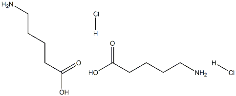 5-AMINOVALERIC ACID HYDROCHLORIDE, (5-AMINOPENTANOIC ACID HYDROCHLORIDE) Structure
