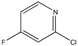 2-CHLORO-4-FLUORO PYRIDINE Struktur