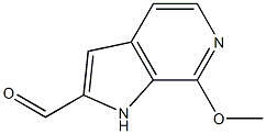 7-Methoxy-1H-pyrrolo[2,3-c]pyridine-2-carbaldehyde|