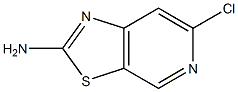 6-Chloro-thiazolo[5,4-c]pyridin-2-ylamine Structure
