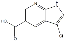  3-Chloro-1H-pyrrolo[2,3-b]pyridine-5-carboxylic acid