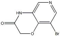 8-Bromo-4H-pyrido[4,3-b][1,4]oxazin-3-one 结构式
