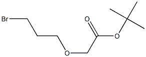 tert-butyl 2-(3-bromopropoxy)acetate Structure