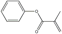 Phenyl methacrylate Struktur