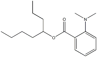 4- 二甲氨基苯甲酸异辛酯 结构式