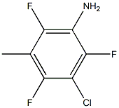 3-氨基-5-氯-三氟甲苯, , 结构式