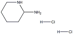 2-氨基哌啶双盐酸盐, , 结构式