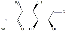 L-Guluronic Acid Sodium Structure