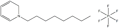 1-octylpyridine hexafluorophosphate Structure