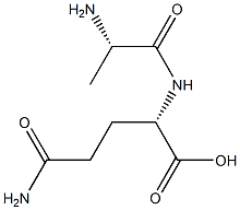 2-氨基-N-(2,6-二氧-3哌啶基)-L-丙酰胺 结构式
