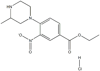 ETHYL 4-(3-METHYLPIPERAZIN-1-YL)-3-NITROBENZOATE HYDROCHLORIDE