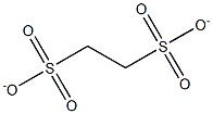1,2-乙二磺酸钠,,结构式