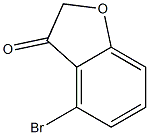4-溴-3-苯并呋喃酮,,结构式