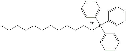 Dodecyl triphenyl phosphoniuM chloride Struktur