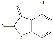 4-Chloroisatin Structure