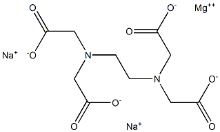 乙二胺四乙酸镁钠, , 结构式