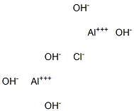 Dialuminum chloride pentahydroxide Structure