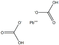 Lead(II) bicarbonate 结构式
