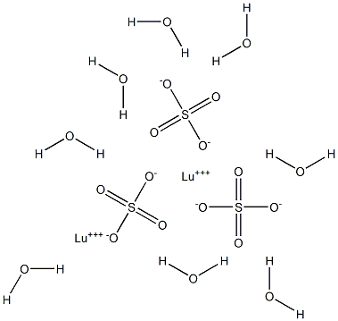 Lutetium(III) sulfate octahydrate 结构式