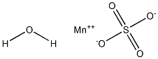 Manganese(II) sulfate monohydrate Structure
