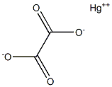 Mercury(II) oxalate Struktur