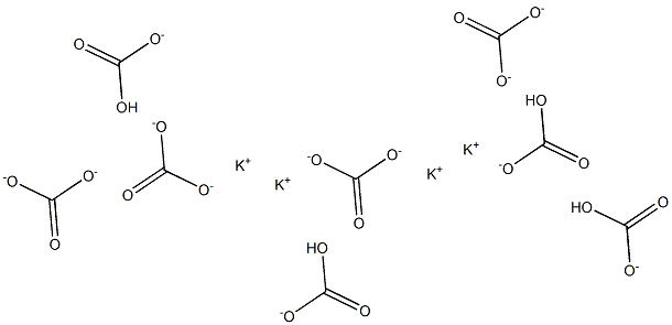 Tetrapotassium carbonate bicarbonate