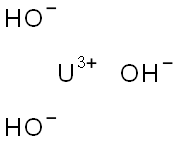 Uranium(III) hydroxide Struktur