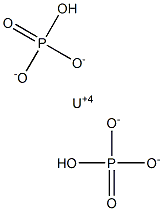 Uranium(IV) hydrogen orthophosphate Struktur